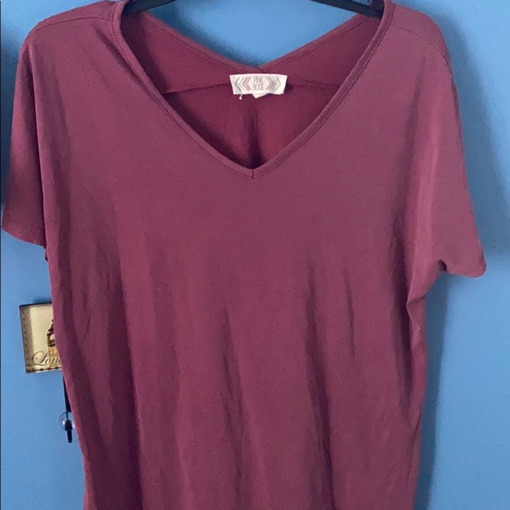 Pink Rose/Nordstrom Flowy t-shirt